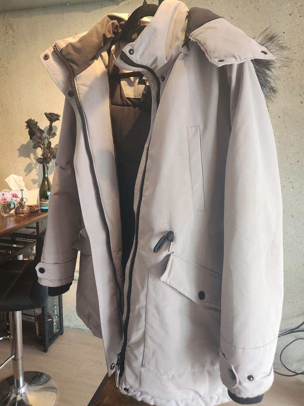 Warm winter jacket